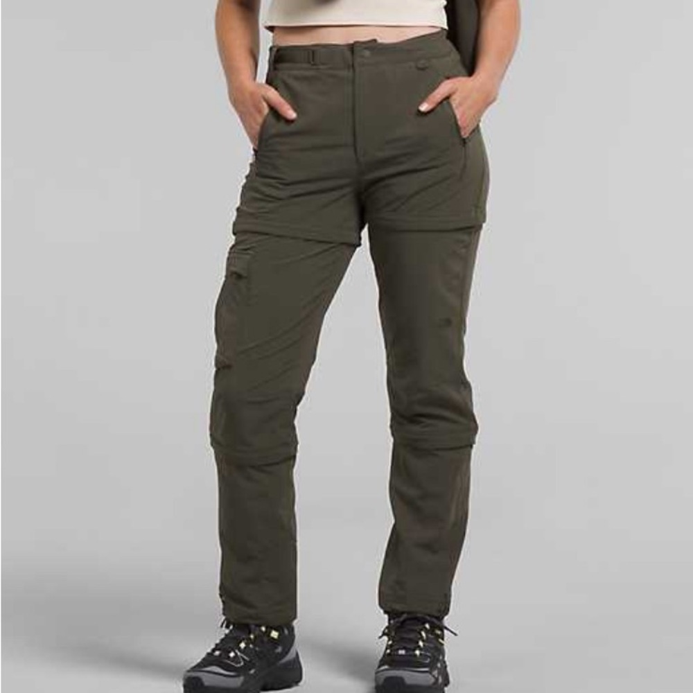 The North Face zip away pants